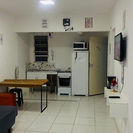 Apartamento Kit Net Pe Na Areia Praia Grande Dış mekan fotoğraf